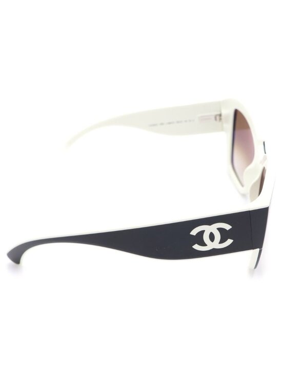 Chanel CC Logo Sunglasses Eyewe 53 19 White Eyewear main image 2